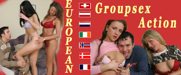 European group sex action. Cool  hardcore!